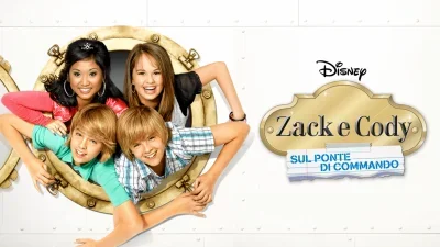 Zack e Cody sul ponte di comando